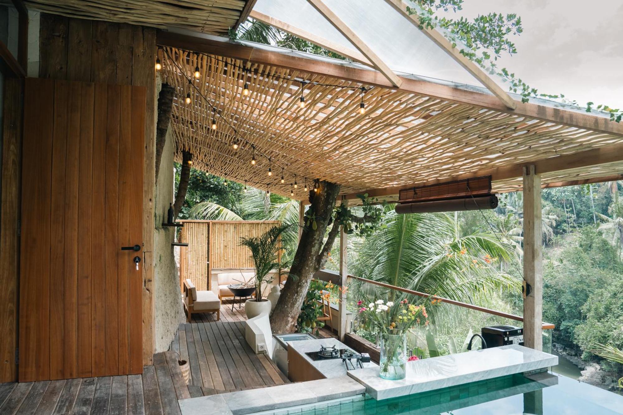 Ubud Riverside Villa Экстерьер фото