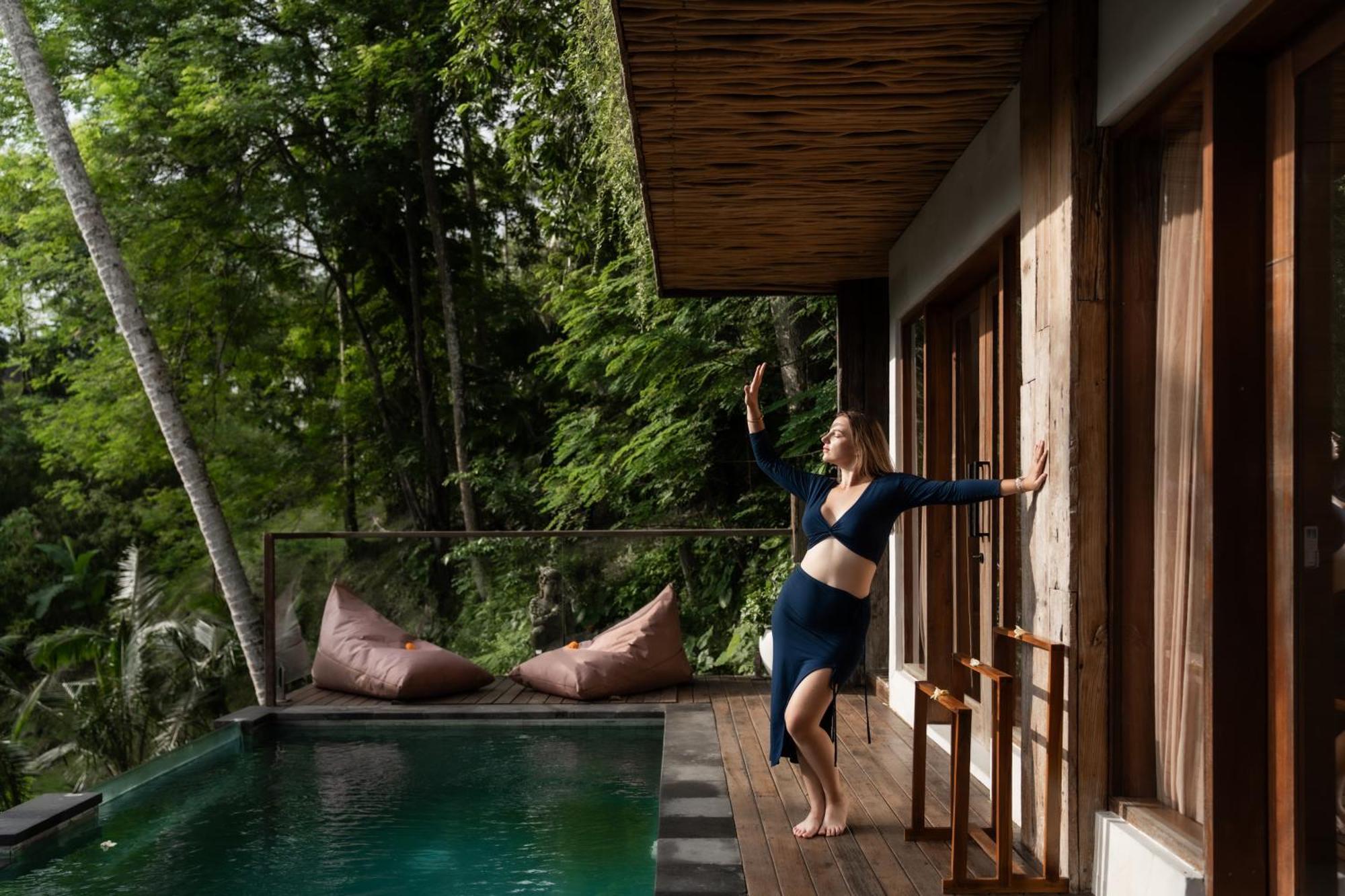 Ubud Riverside Villa Экстерьер фото