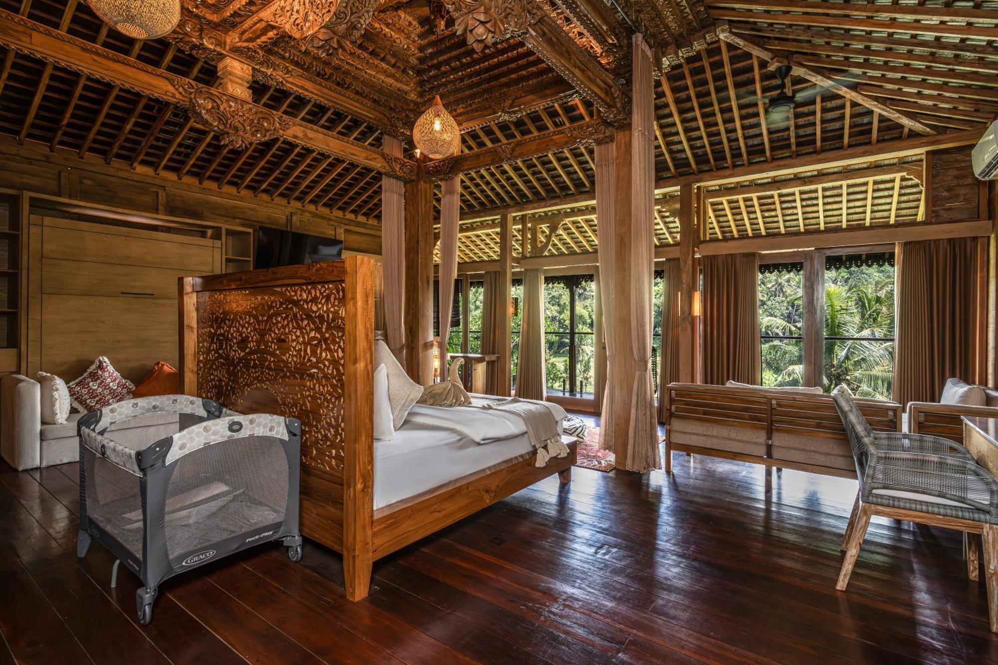 Ubud Riverside Villa Экстерьер фото