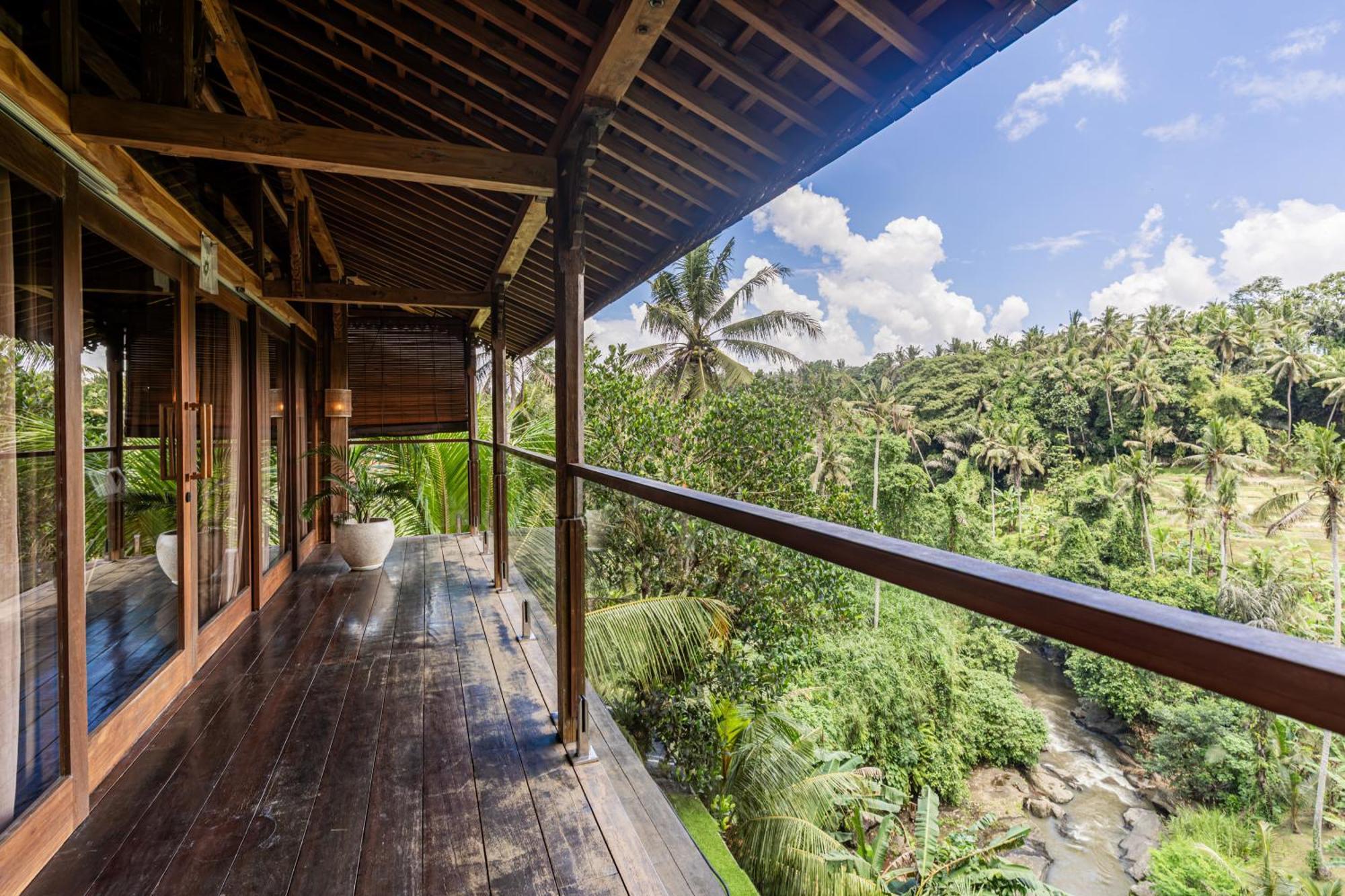 Ubud Riverside Villa Экстерьер фото