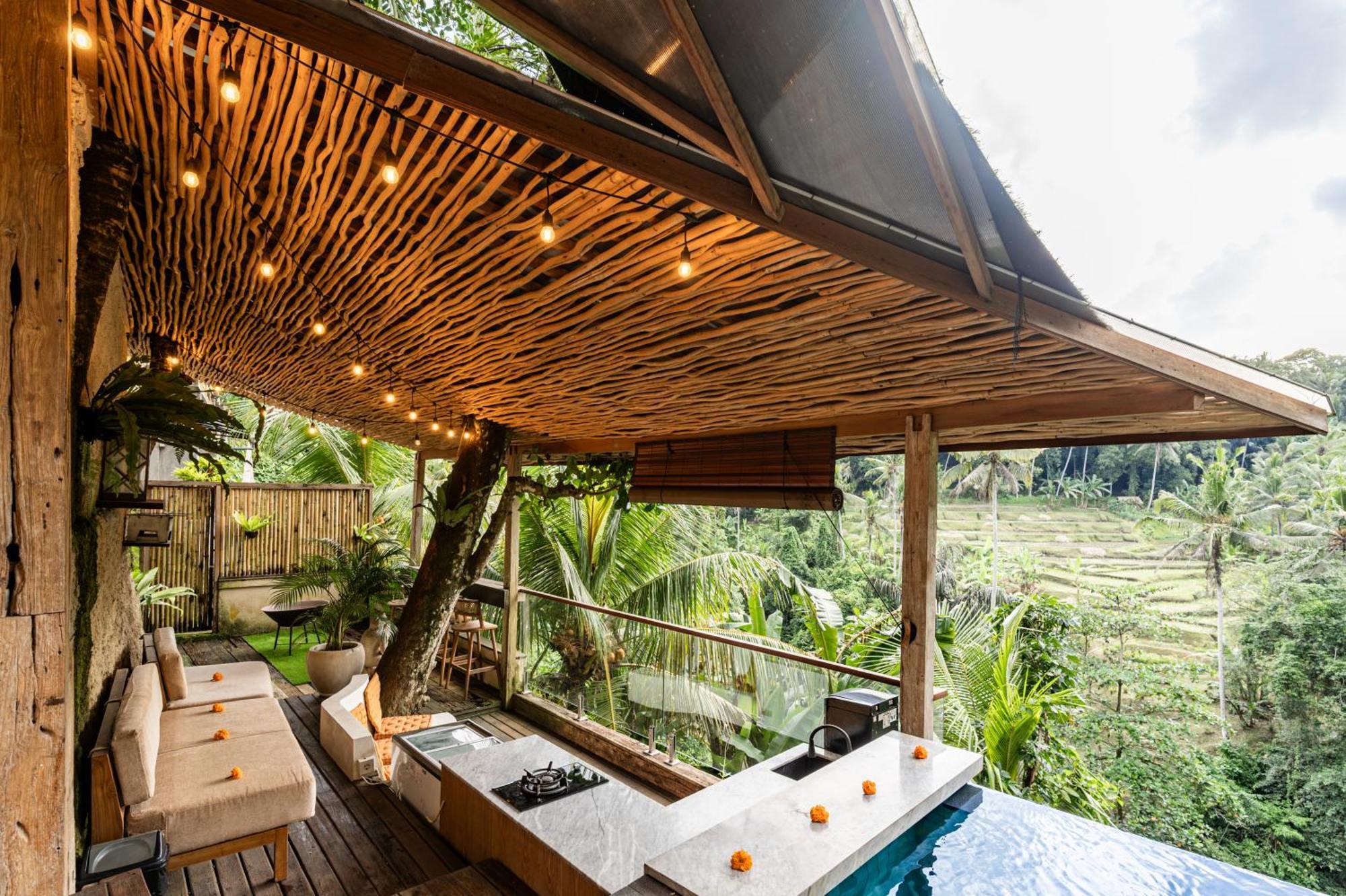 Ubud Riverside Villa Экстерьер фото